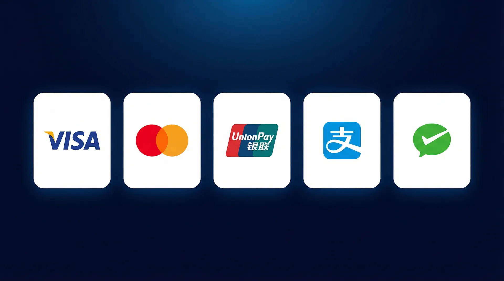 玩物社区支持的支付方式